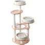 HONEYPOTCAT MZ Simple Joy Wood Cat Tower - Triple Charm 131cm V390-AG221122PRO