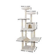 CATIO Tranquility Condo Scratching Post 50x50x174cm V390-C200389