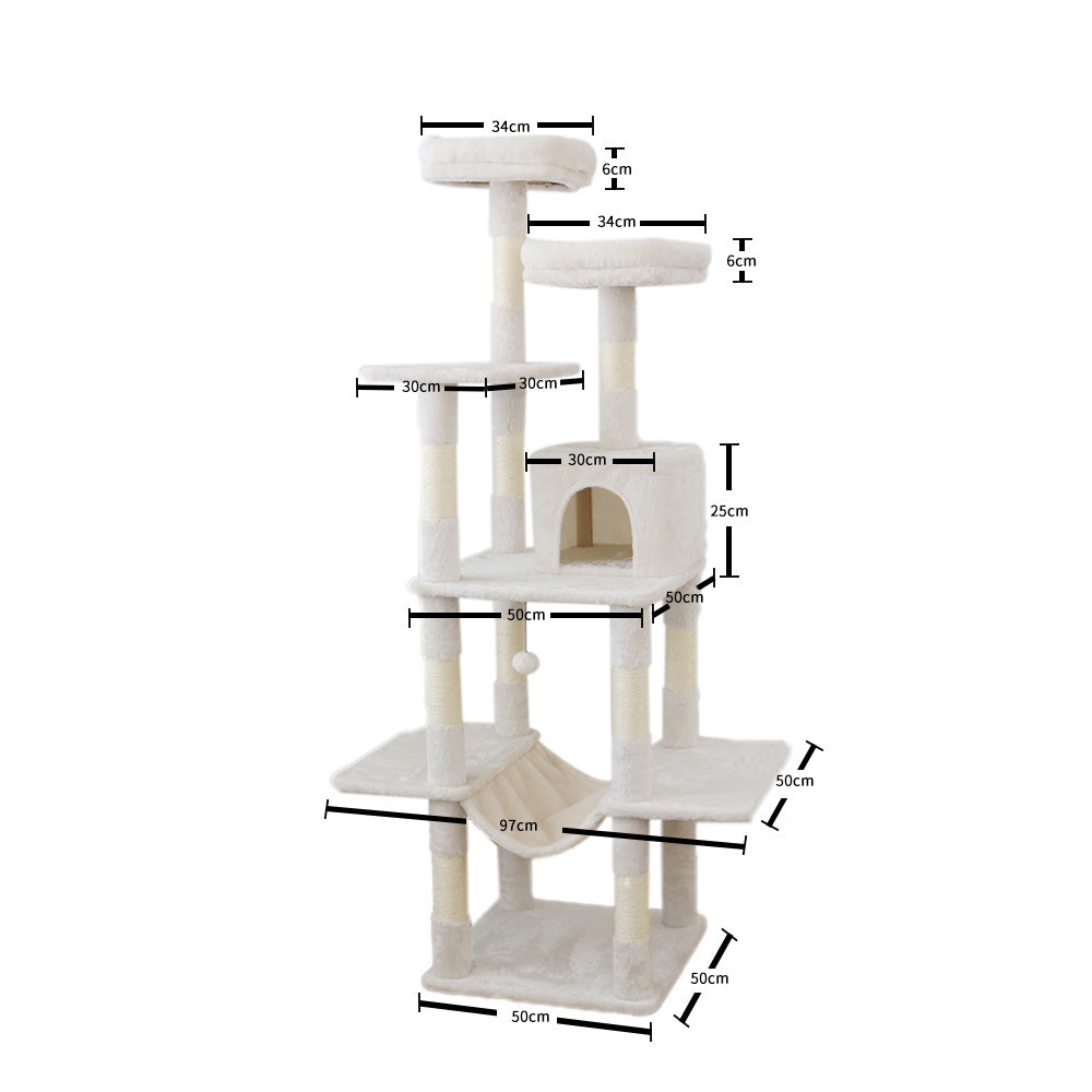 CATIO Tranquility Condo Scratching Post 50x50x174cm V390-C200389