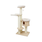 CATIO VINTAGE Solid Wood Cat Climbing Tree Post Scratcher 176cm V390-C2501