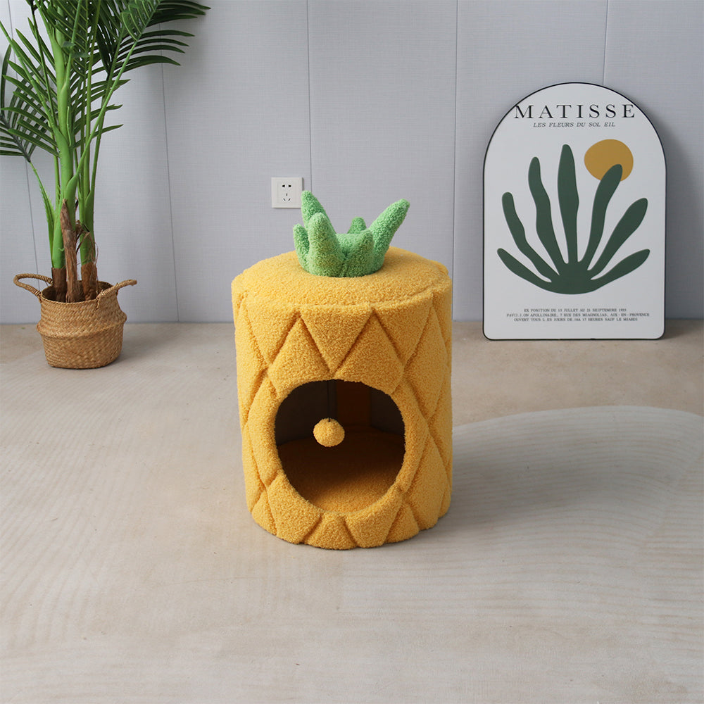 CATIO Pineapple Cat House V390-C7123