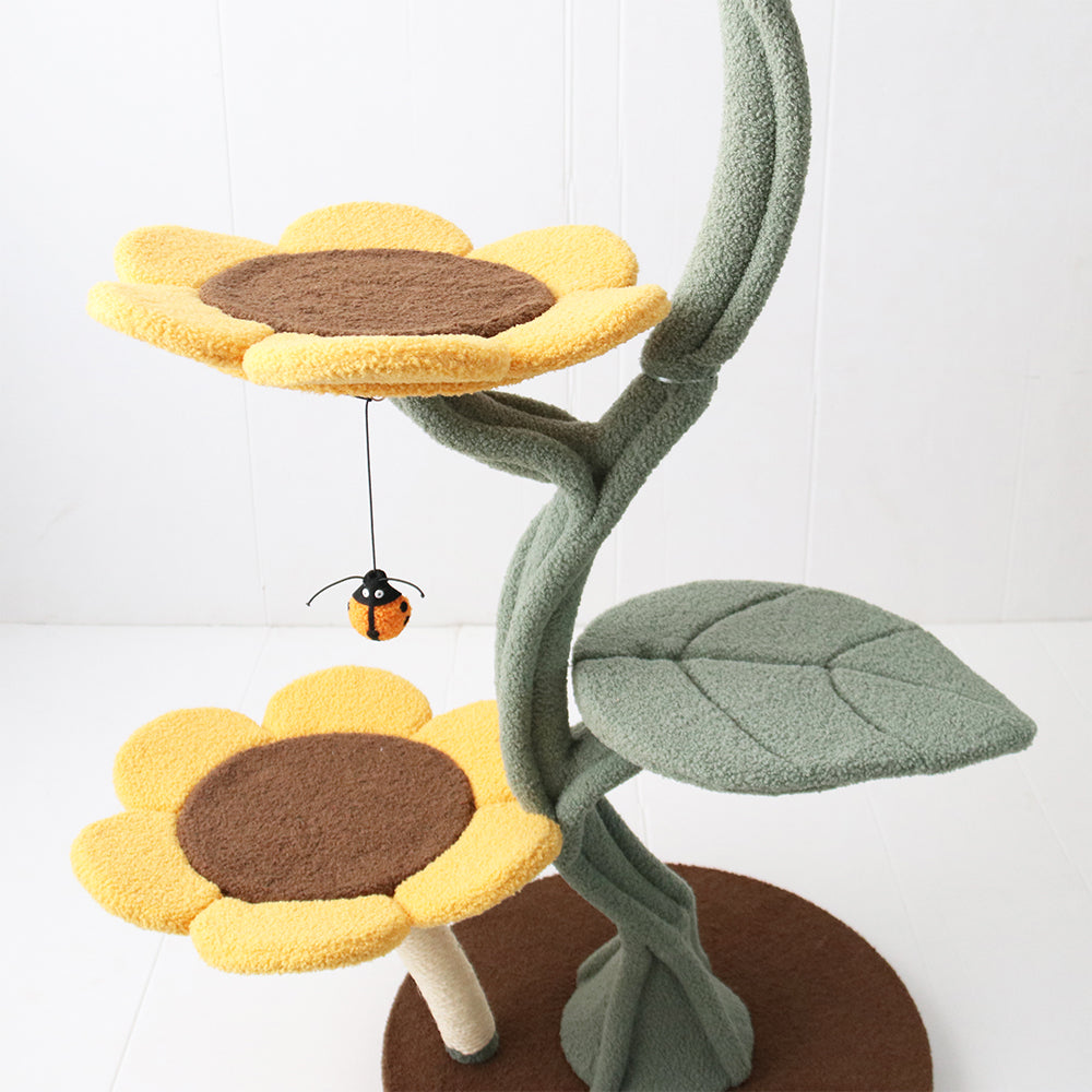 CMISSTREE 5-Level Sunflower Cat Tree V390-C7192