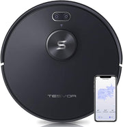 Tesvor S6+ Robot Vacuum Cleaner Mop 2700Pa With Laser Navigation V391-S6PLUS