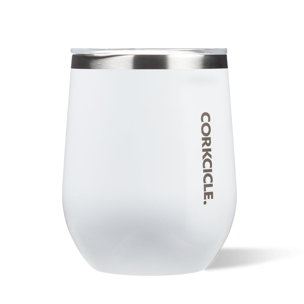 Corkcicle Stemless - 355ml Gloss White V398-CK-2312GW