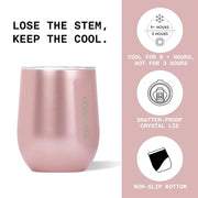 Corkcicle Stemless - 355ml Matte Black V398-CK-2312MB