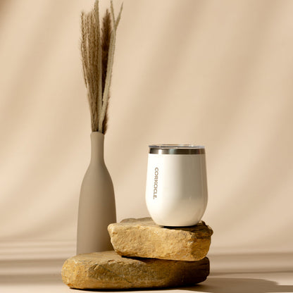Corkcicle Stemless - 355ml Walnut Wood V398-CK-2312PWW
