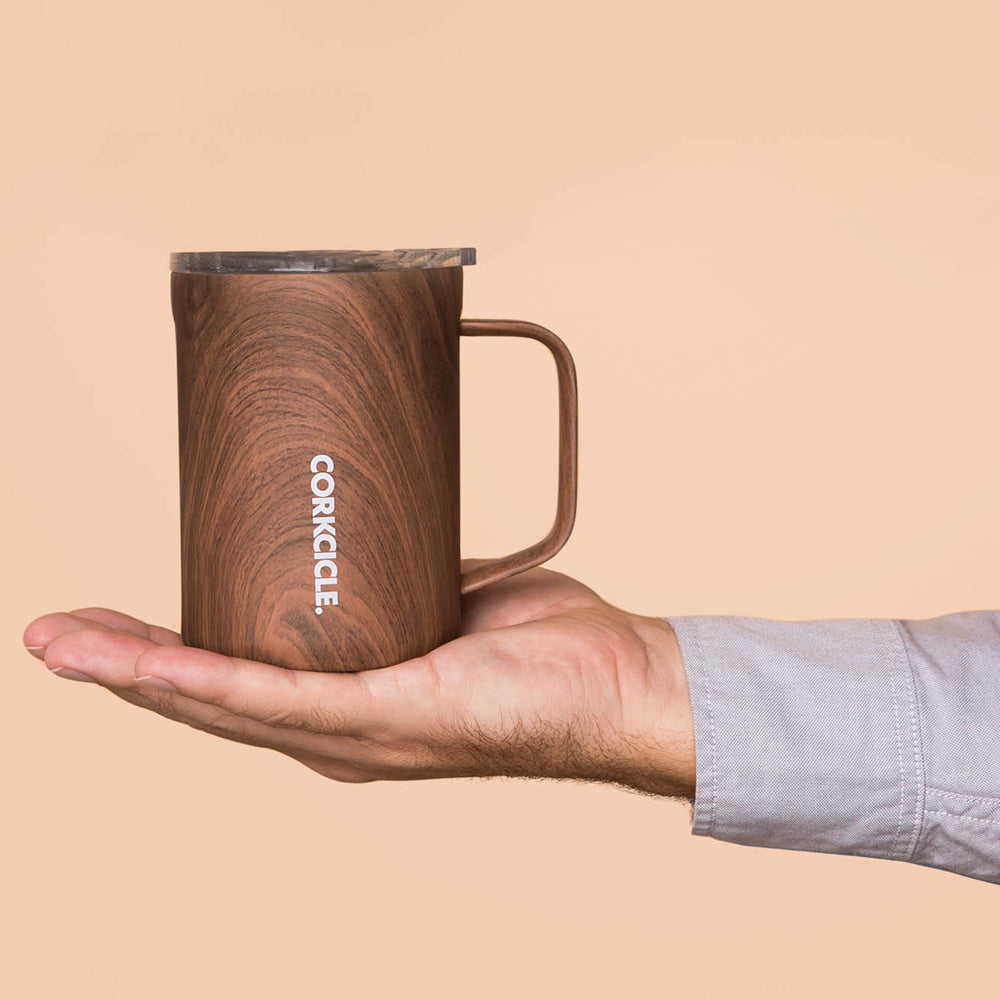 Corkcicle Mug - 500ml Walnut Wood V398-CK-2516PWW