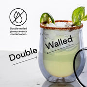 Corkcicle Glass Stemless - Double Pack - Clear V398-CK-7401C