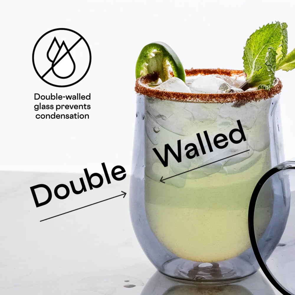 Corkcicle Glass Stemless - Double Pack - Clear V398-CK-7401C