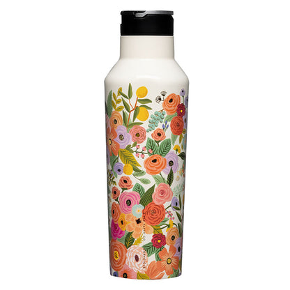 Corkcicle Sport Canteen - 600ml Rifle Paper - Garden Party Cream V398-CK-RP2020GCGP