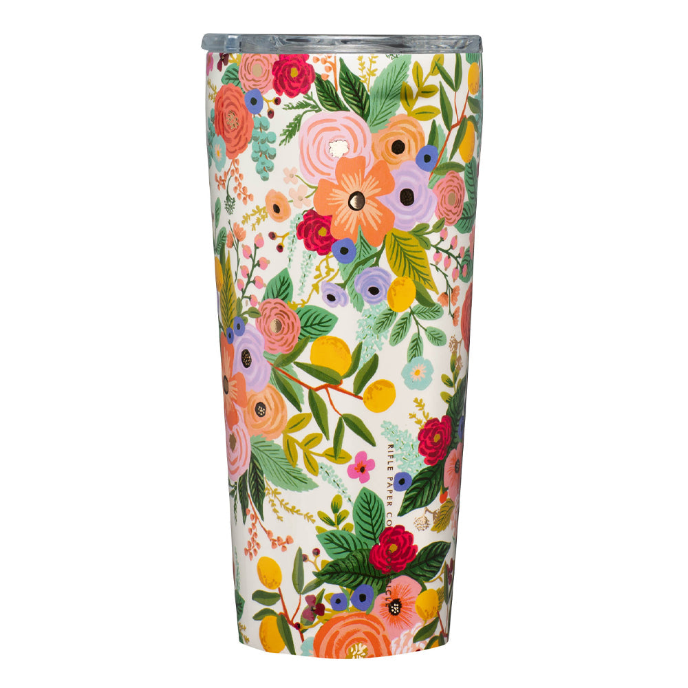 Corkcicle Tumbler - 750ml Rifle Paper - Garden Party Cream V398-CK-RP2124GCGP