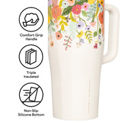 Corkcicle Cruiser - 1.2ltr Rifle Paper - Garden Party Cream V398-CK-RP2240GCGP