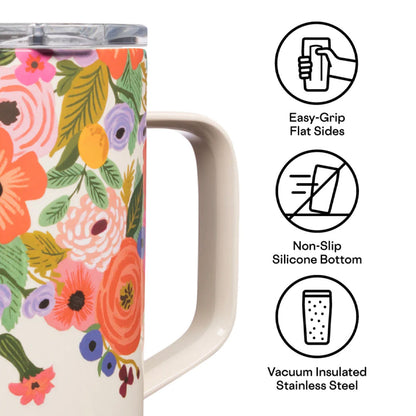 Corkcicle Mug - 500ml Rifle Paper - Garden Party Cream V398-CK-RP2516GCGP
