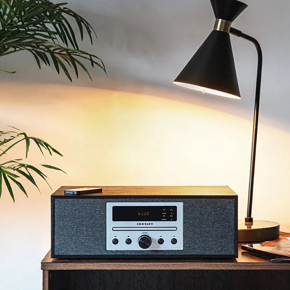 Crosley Finn Radio CD Player - Black V398-CR3504A-BK