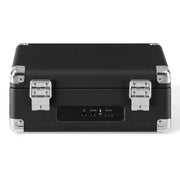 Crosley Cruiser Portable Retro CD Player with Stereo Bluetooth Speakers, FM Radio - Black V398-CR3505A-BK