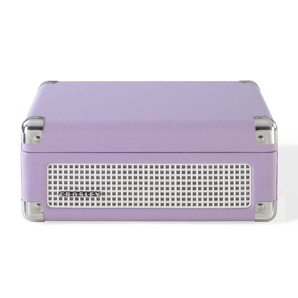 Crosley Cruiser Portable Retro CD Player with Stereo Bluetooth Speakers, FM Radio - Lavender V398-CR3505A-LN