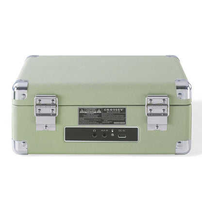 Crosley Cruiser Portable Retro CD Player with Stereo Bluetooth Speakers, FM Radio - Mint V398-CR3505A-MT