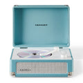 Crosley Cruiser Portable Retro CD Player with Stereo Bluetooth Speakers, FM Radio - Turqouise V398-CR3505A-TU