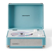 Crosley Cruiser Portable Retro CD Player with Stereo Bluetooth Speakers, FM Radio - Turqouise V398-CR3505A-TU