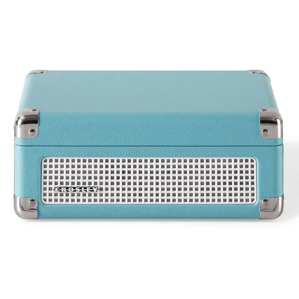 Crosley Cruiser Portable Retro CD Player with Stereo Bluetooth Speakers, FM Radio - Turqouise V398-CR3505A-TU