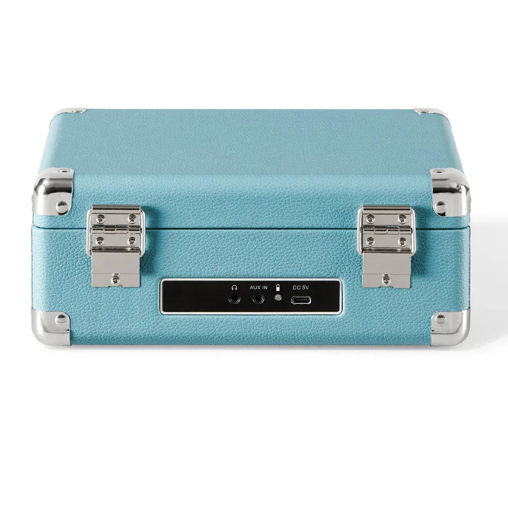 Crosley Cruiser Portable Retro CD Player with Stereo Bluetooth Speakers, FM Radio - Turqouise V398-CR3505A-TU