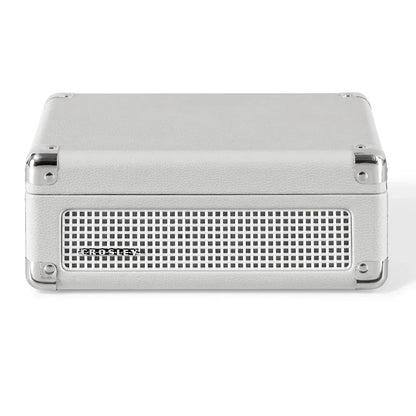 Crosley Cruiser Portable Retro CD Player with Stereo Bluetooth Speakers, FM Radio - White Sands V398-CR3505A-WS