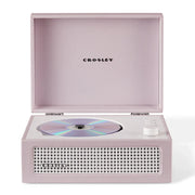 Crosley Voyager Portable Retro CD Player with Stereo Bluetooth Speakers, FM Radio - Amethyst V398-CR3517A-AM