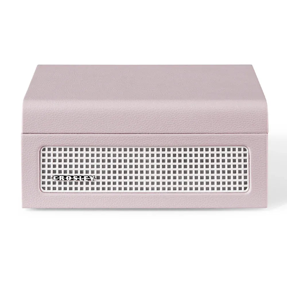 Crosley Voyager Portable Retro CD Player with Stereo Bluetooth Speakers, FM Radio - Amethyst V398-CR3517A-AM