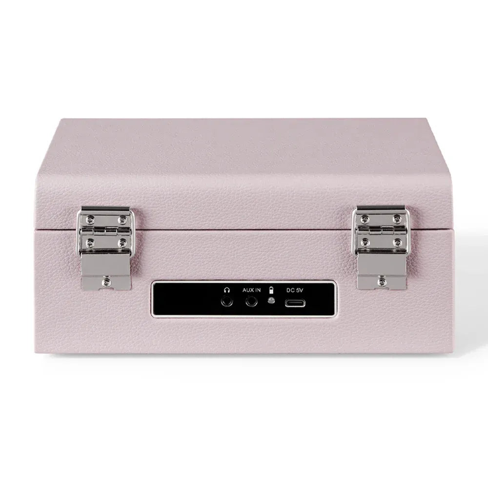 Crosley Voyager Portable Retro CD Player with Stereo Bluetooth Speakers, FM Radio - Amethyst V398-CR3517A-AM