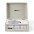 Crosley Voyager Portable Retro CD Player with Stereo Bluetooth Speakers, FM Radio - Dune V398-CR3517A-DU