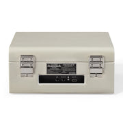 Crosley Voyager Portable Retro CD Player with Stereo Bluetooth Speakers, FM Radio - Dune V398-CR3517A-DU