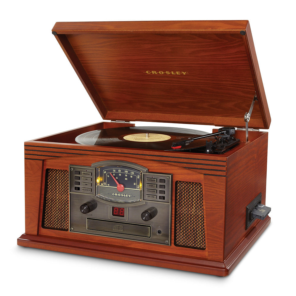 Crosley Lancaster Turntable With Bluetooth - Paprika V398-CR42D-PA