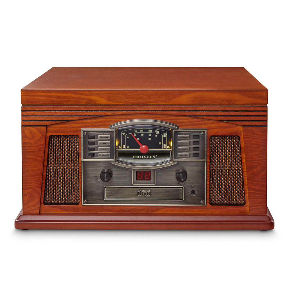 Crosley Lancaster Turntable With Bluetooth - Paprika V398-CR42D-PA