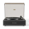 Crosley Stave 2-Speed Bluetooth Record Player Turntable with Built-in Speakers, Black V398-CR6046A-BKSL4