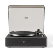 Crosley Stave 2-Speed Bluetooth Record Player Turntable with Built-in Speakers, Black V398-CR6046A-BKSL4