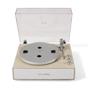 Crosley Stave 2-Speed Bluetooth Record Player Turntable with Built-in Speakers, Natural V398-CR6046A-NASL4