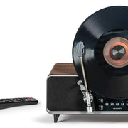 Crosley Beck Automatic Vertical Record Player - Walnut V398-CR6049A-WA4