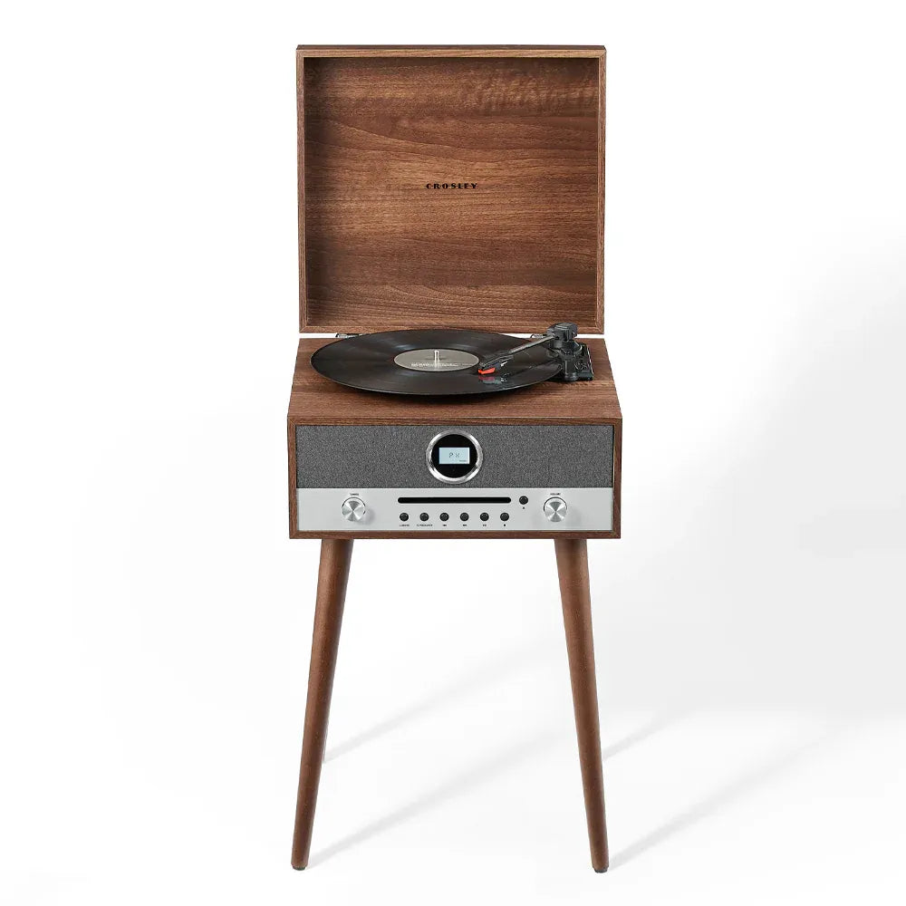 Crosley Nash 7-in-1 Vinyl Record Player - Walnut V398-CR6238A-WA4
