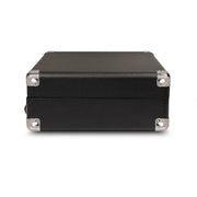 Crosley Cruiser Bluetooth Portable Turntable + Crosley Turntable Stand Bundle - Black V398-CR8005FST-BK4