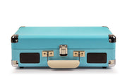 Crosley Cruiser Bluetooth Portable Turntable + Crosley Turntable Stand Bundle - Turquoise V398-CR8005FST-TU4