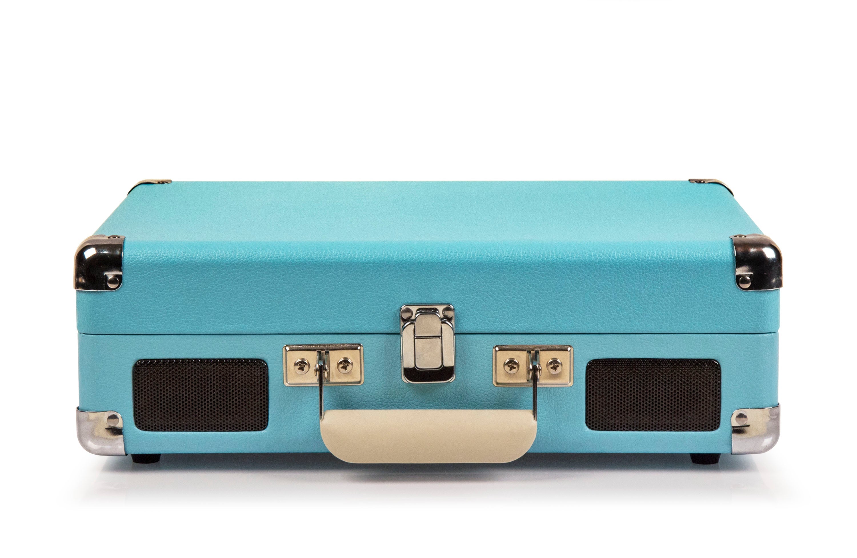 Crosley Cruiser Bluetooth Portable Turntable + Crosley Turntable Stand Bundle - Turquoise V398-CR8005FST-TU4