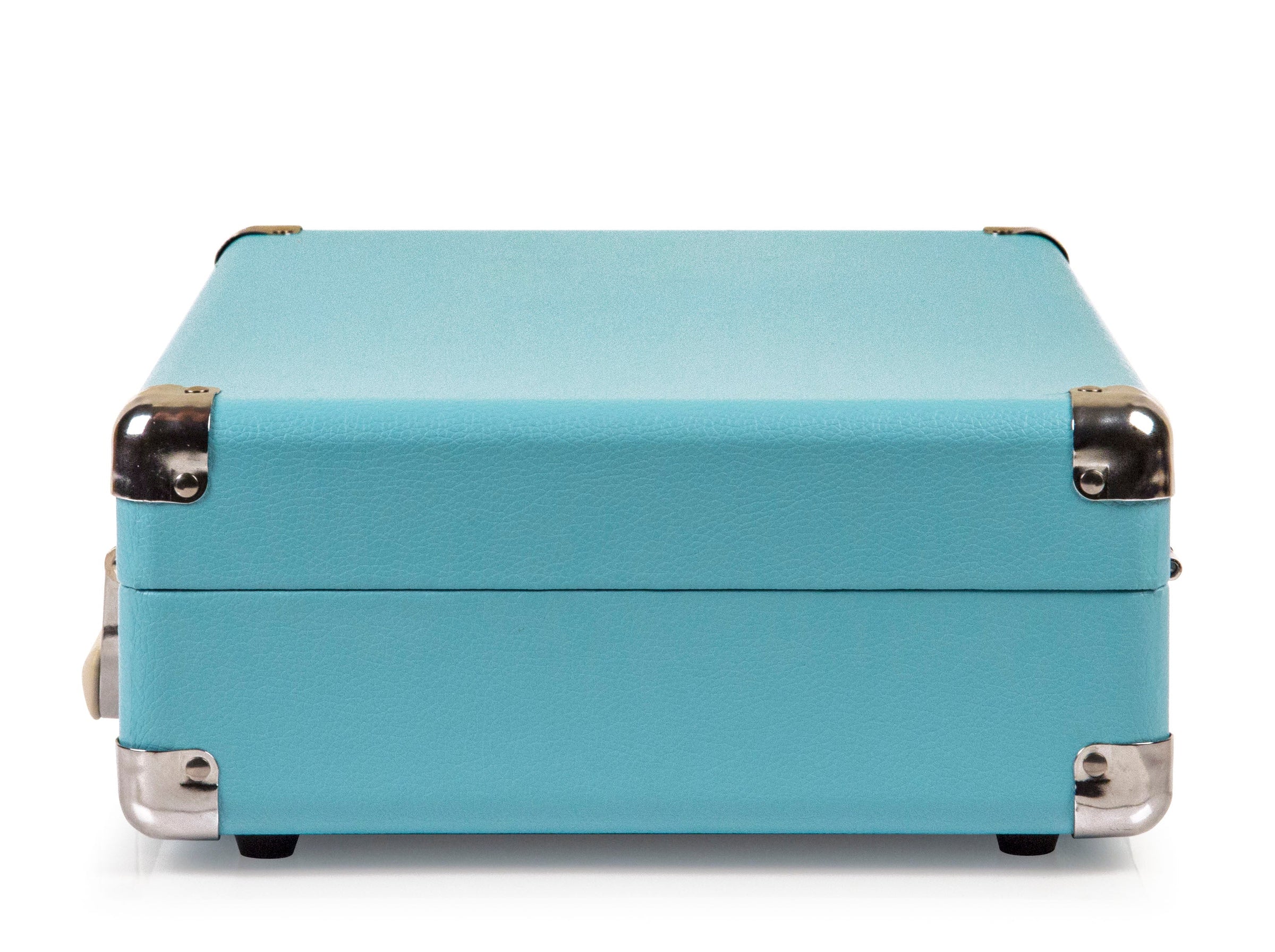 Crosley Cruiser Bluetooth Portable Turntable + Crosley Turntable Stand Bundle - Turquoise V398-CR8005FST-TU4