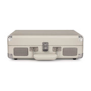 Crosley Cruiser Bluetooth Portable Turntable + Crosley Turntable Stand Bundle- White Sands V398-CR8005FST-WS4