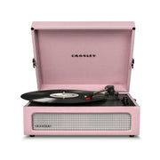 Crosley Voyager Bluetooth Portable Turntable + Crosley Asheville Stand Bundle - Amethyst V398-CR8017BMS-AM4