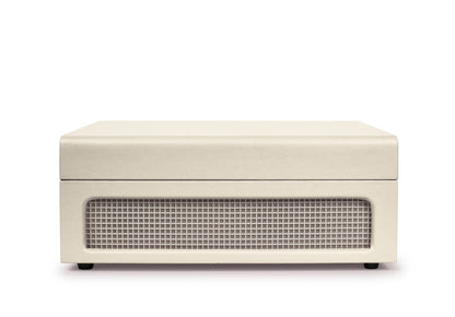 Crosley Voyager Dune - Bluetooth Portable Turntable & Record Storage Crate V398-CR8017BSC-DU4