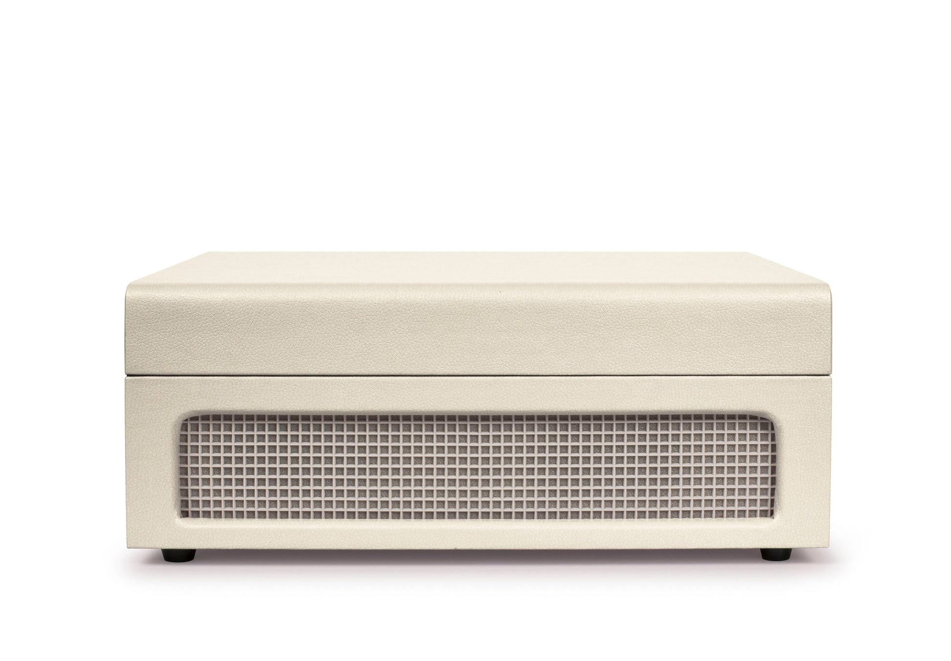 Crosley Voyager Bluetooth Portable Turntable - Dune + Bundled Crosley Record Storage Display Stand V398-CR8017BSS-DU4