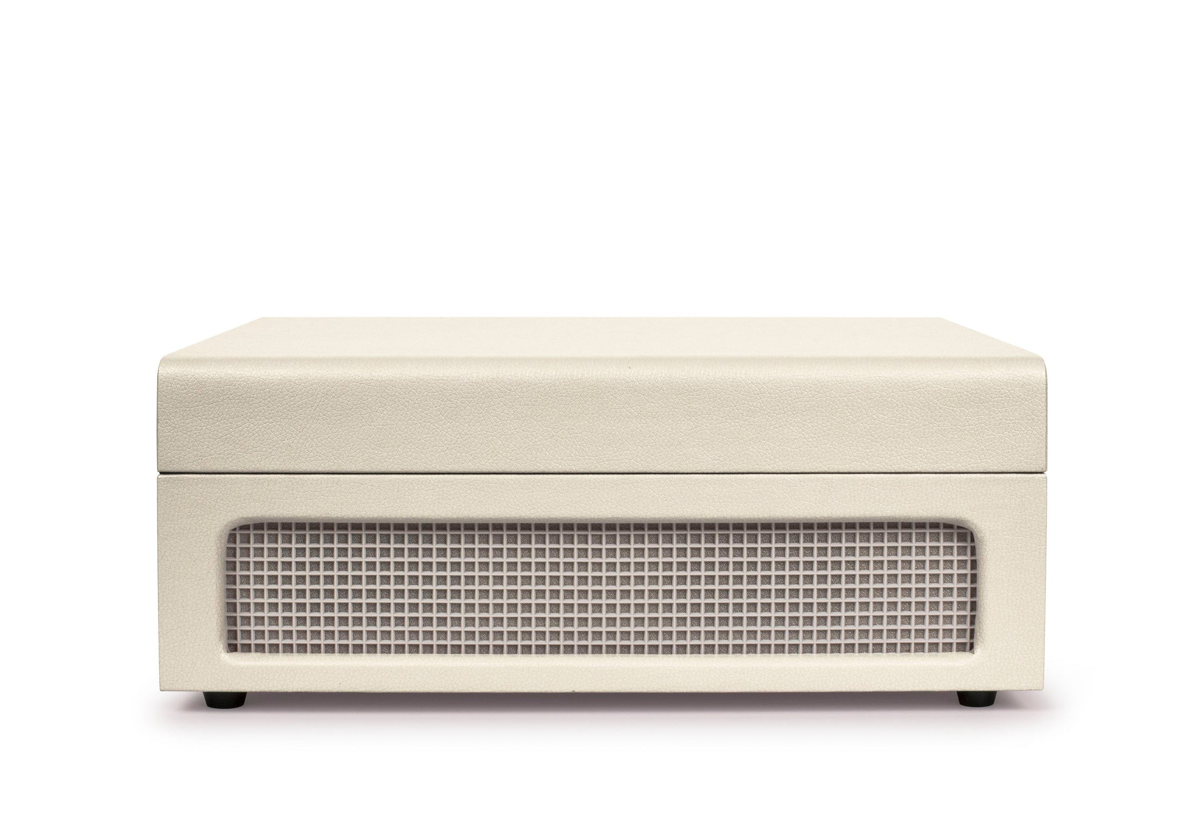 Crosley Voyager Bluetooth Portable Turntable - Dune + Bundled Crosley Record Storage Display Stand V398-CR8017BSS-DU4