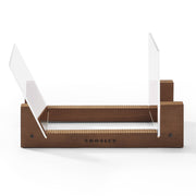 Crosley Voyager Bluetooth Portable Turntable - Floral + Bundled Crosley Record Storage Display Stand V398-CR8017BSS-FL4