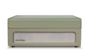 Crosley Voyager Bluetooth Portable Turntable - Sage + Bundled Crosley Record Storage Display Stand V398-CR8017BSS-SA4