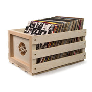 Crosley 5 In 1 Record Cleaning Set & Crosley Record Storage Crate Bundle V398-CRAC1024A-SCB